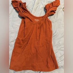 Old Navy Women's Burnt Orange Tank Top